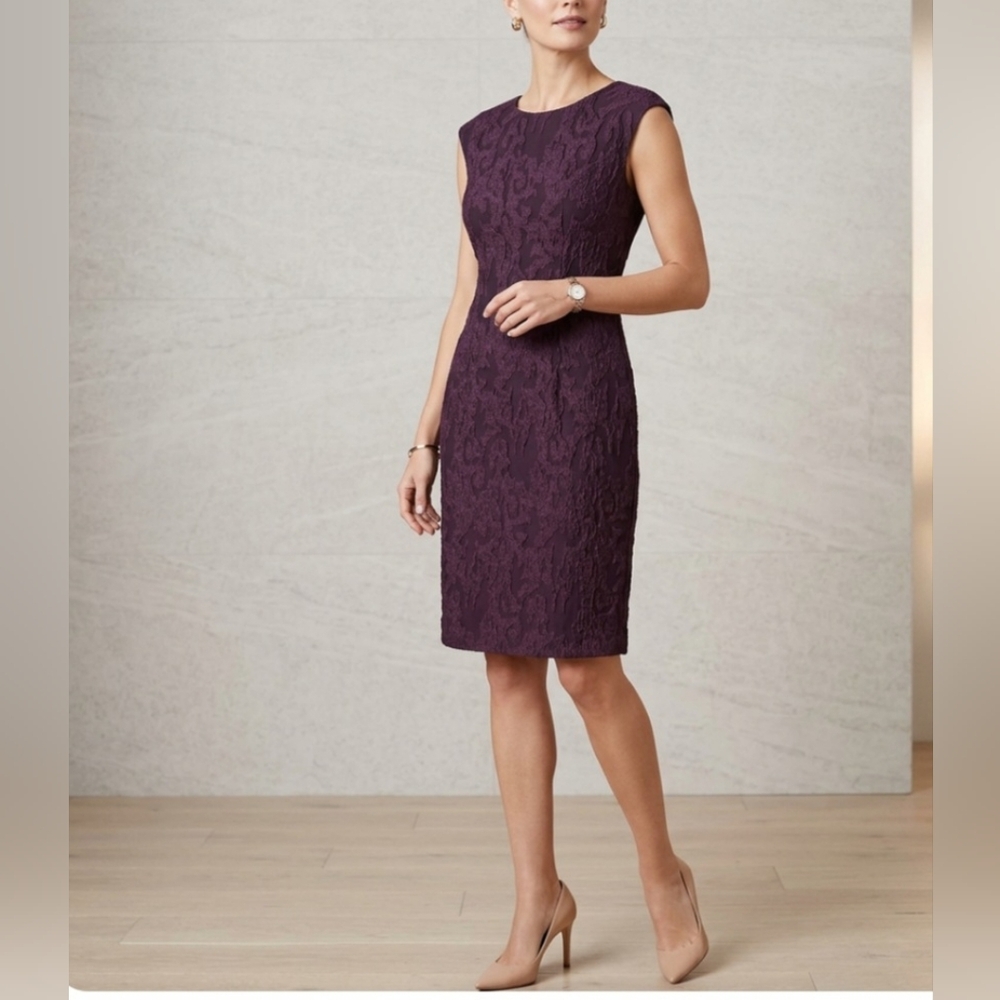 Christian Lacroix Sleeveless Silk Blend Dress